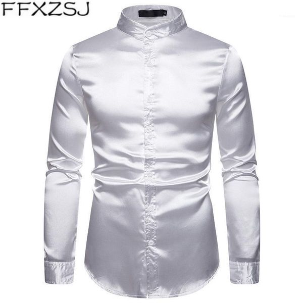 mens satin silk shirts casual slim fit dress shirt men white long sleeve shirts business wedding tuxedo shirt male chemise homme1, White;black
mens satin silk shirts casual slim fit dress shirt men white long sleeve shirts business wedding tuxedo shirt male chemise homme1, White;black