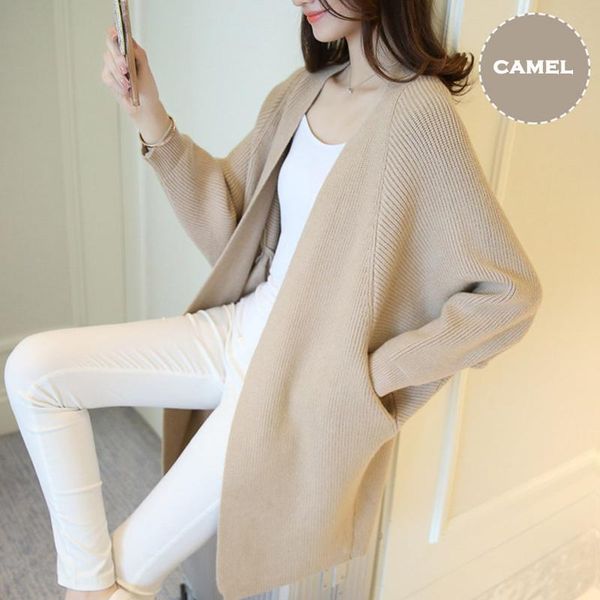 women's knits & tees long cardigan women sweater autumn winter bat sleeve knitted plus size jacket loose ladies sweaters cardigans over, White
women's knits & tees long cardigan women sweater autumn winter bat sleeve knitted plus size jacket loose ladies sweaters cardigans over, White