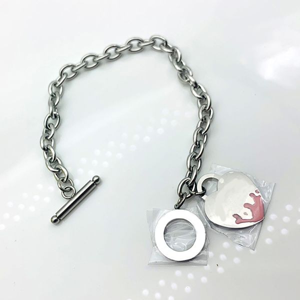bracelets couple heart women stainless steel link chain on hand 19mm blue fashion jewelry valentine day gift for girlfriend accessories whol, Black
bracelets couple heart women stainless steel link chain on hand 19mm blue fashion jewelry valentine day gift for girlfriend accessories whol, Black