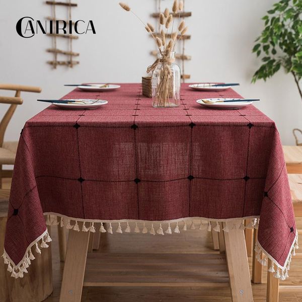 canirica embroidered tablecloth plaid linen tassel table cover rectangular coffee table home kitchen cloths party banquet
canirica embroidered tablecloth plaid linen tassel table cover rectangular coffee table home kitchen cloths party banquet