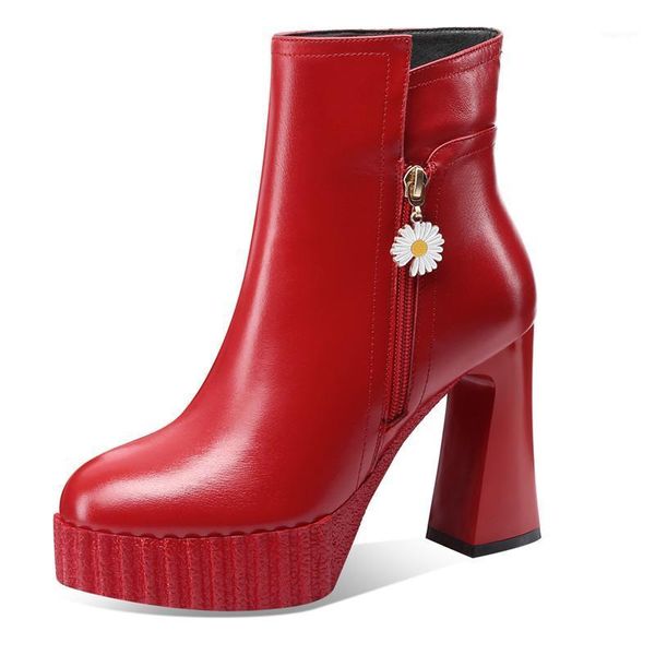 boots fashion leather platform women ankle fall winter cowhide super high ladies shoes widding party short booties heel 10cm1, Black
boots fashion leather platform women ankle fall winter cowhide super high ladies shoes widding party short booties heel 10cm1, Black