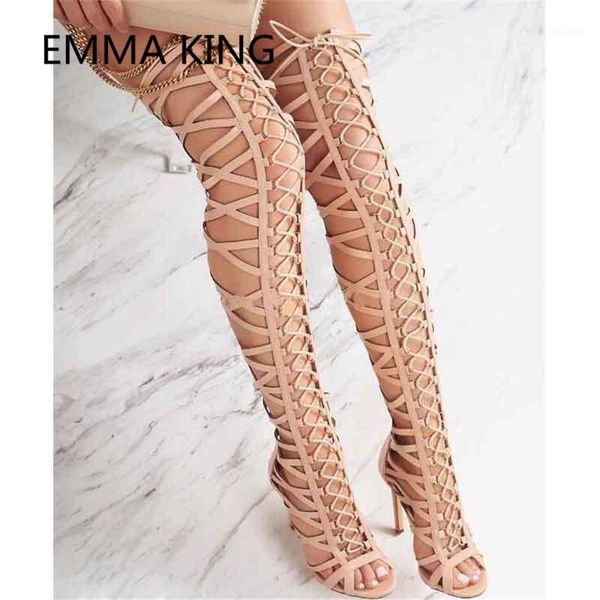 2020 cross-tied strippers gladiator sandals women summer over the knee sandals boots open toe cutout high heels shoes woman1, Black
2020 cross-tied strippers gladiator sandals women summer over the knee sandals boots open toe cutout high heels shoes woman1, Black