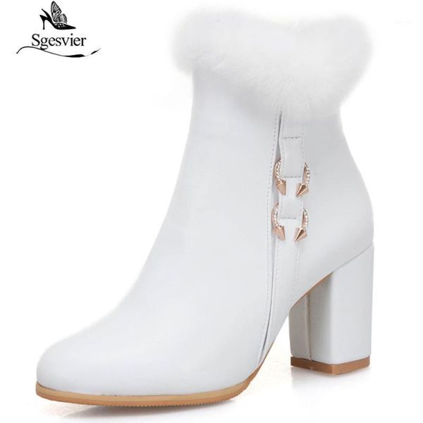 sgesvier new women boots zipper solid casual ankle boots booties round toe thick heel women shoes winter snow warm b8731, Black
sgesvier new women boots zipper solid casual ankle boots booties round toe thick heel women shoes winter snow warm b8731, Black