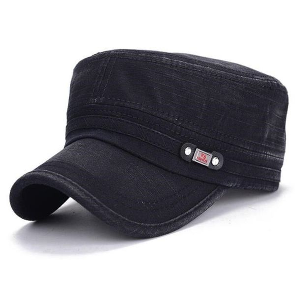wide brim hats 2021 arrival men's cotton polyester hat old washed flat cap plain vintage army cadet style, Blue;gray
wide brim hats 2021 arrival men's cotton polyester hat old washed flat cap plain vintage army cadet style, Blue;gray