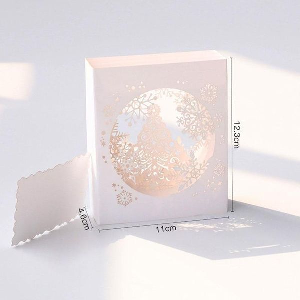wyse merry christmas card 3d snowflake laser paper craft up gift box for festival greeting cards happy new ya
wyse merry christmas card 3d snowflake laser paper craft up gift box for festival greeting cards happy new ya