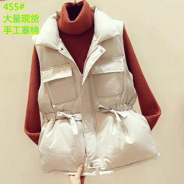 2020 new luxury designer men's padded jacket down cotton vest korean style autumn and winter new vest, Black
2020 new luxury designer men's padded jacket down cotton vest korean style autumn and winter new vest, Black
