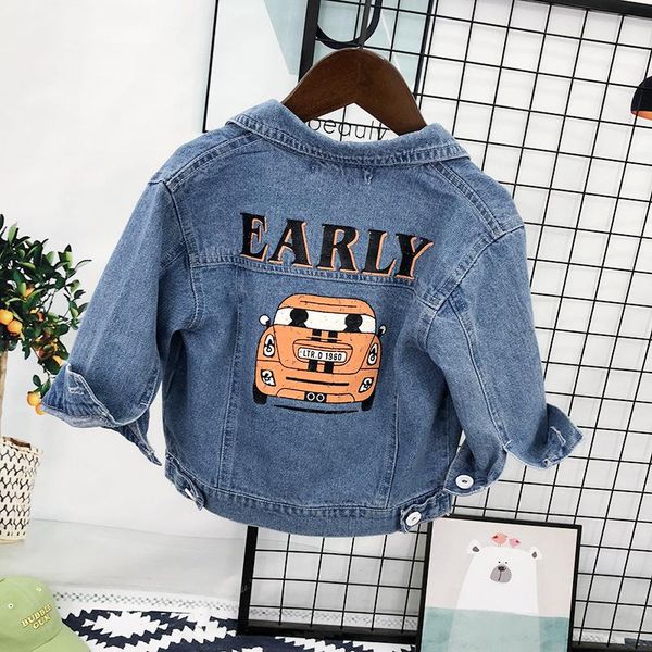 boys denim jacket 2020 new children's cartoon car jacket autumn kids boys fashion turn down collar denim coats toddler outwear, Blue;gray
boys denim jacket 2020 new children's cartoon car jacket autumn kids boys fashion turn down collar denim coats toddler outwear, Blue;gray
