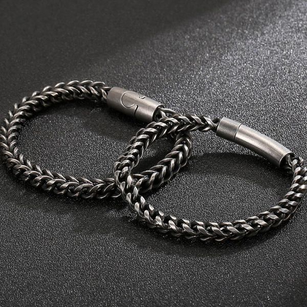 link, chain vintage 6mm bracelets for men ancient black stainless steel bracelet classic mens jewellery nickel-hypoallergenic
link, chain vintage 6mm bracelets for men ancient black stainless steel bracelet classic mens jewellery nickel-hypoallergenic