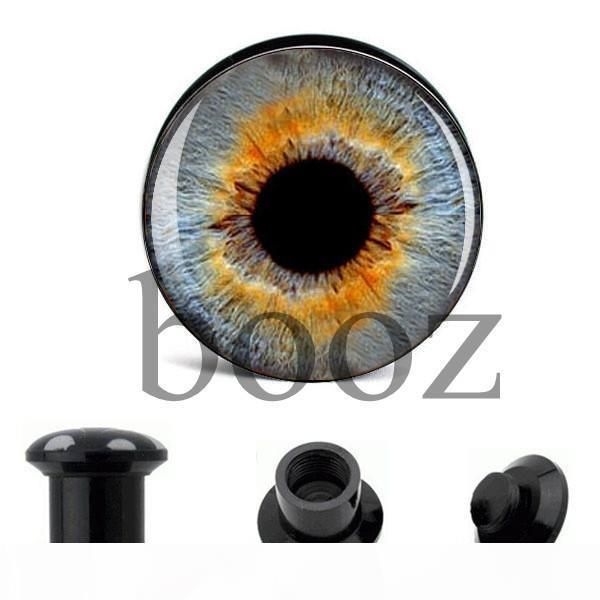 eye design for tunnel ear plugs piercing gauges body jewelry acrylic black jewelry, Silver
eye design for tunnel ear plugs piercing gauges body jewelry acrylic black jewelry, Silver