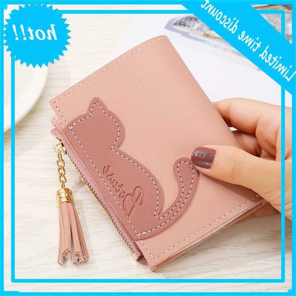 multi-card portfolios for women 2020 short cute cat student tas verse and sweet rits pu learn wallet
multi-card portfolios for women 2020 short cute cat student tas verse and sweet rits pu learn wallet