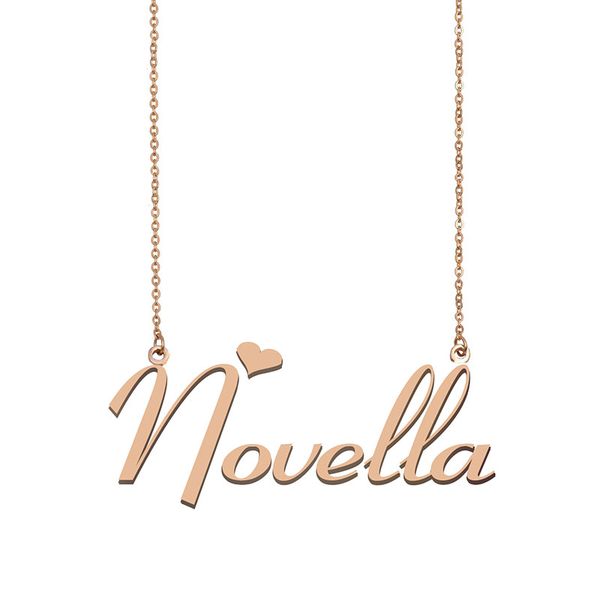 novella name necklace custom nameplate pendant for women girls birthday gift kids friends jewelry 18k gold plated stainless steel, Silver
novella name necklace custom nameplate pendant for women girls birthday gift kids friends jewelry 18k gold plated stainless steel, Silver