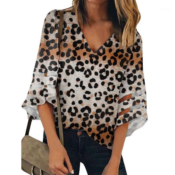 leopard print women blouse spacious sleeve v-neck ladies wild style cool girls clothing logo custom1, White
leopard print women blouse spacious sleeve v-neck ladies wild style cool girls clothing logo custom1, White