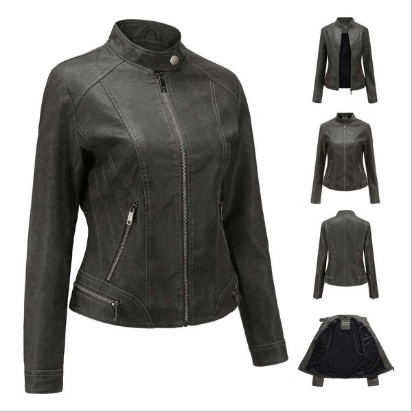 2021 new arrial women autumn winter suede faux leather biker jackets lady fashion matte motorcycle coat outwear chaqueta mujer, Black
2021 new arrial women autumn winter suede faux leather biker jackets lady fashion matte motorcycle coat outwear chaqueta mujer, Black