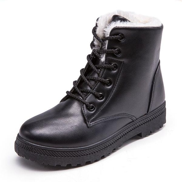 fashion women boots classic shoes pu leather ankle motorcycle for winter black
fashion women boots classic shoes pu leather ankle motorcycle for winter black
