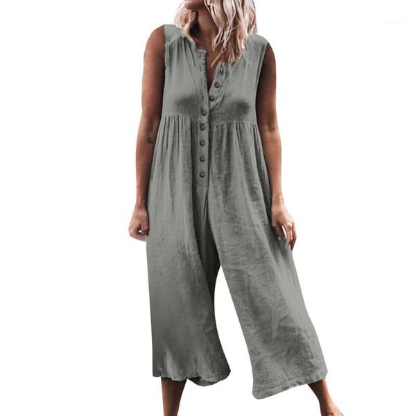 summer women lady clubwear casual clubwear wide leg pants solid sleeveless soft elegant women ventilation jumpsuits for1, Black;white
summer women lady clubwear casual clubwear wide leg pants solid sleeveless soft elegant women ventilation jumpsuits for1, Black;white