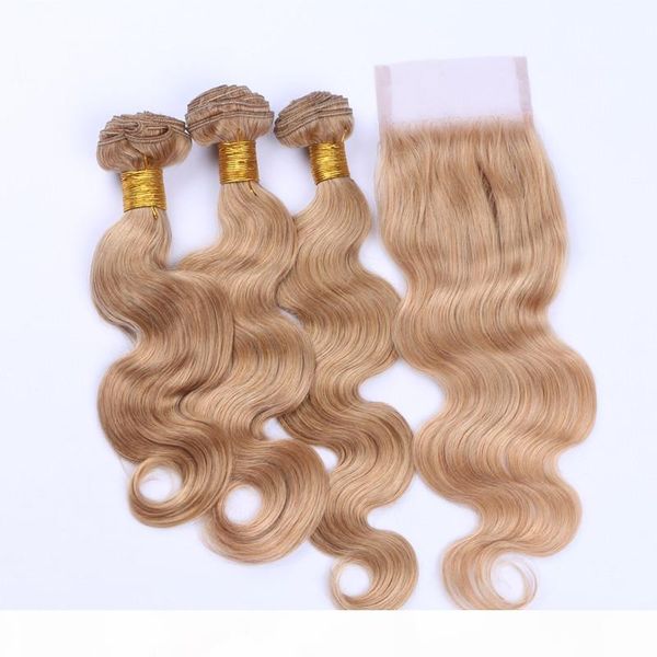 brazilian body wavy blonde human hair with closure 4pcs brazilian honey blonde hair 3bundles with body wave 4x4 lace closure with baby hair, Black;brown
brazilian body wavy blonde human hair with closure 4pcs brazilian honey blonde hair 3bundles with body wave 4x4 lace closure with baby hair, Black;brown