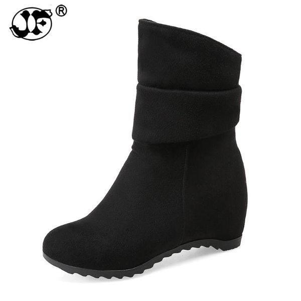 2020 large sizes 33-43 slip on add fur fashion women's shoes woman boots warm winter boots female 756, Black
2020 large sizes 33-43 slip on add fur fashion women's shoes woman boots warm winter boots female 756, Black