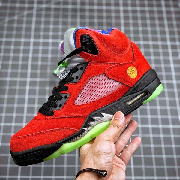 20ss new a and j 5 "what the" red and yellow mandarin duck men's classic retro cultural leisure sports basketball shoes
20ss new a and j 5 "what the" red and yellow mandarin duck men's classic retro cultural leisure sports basketball shoes