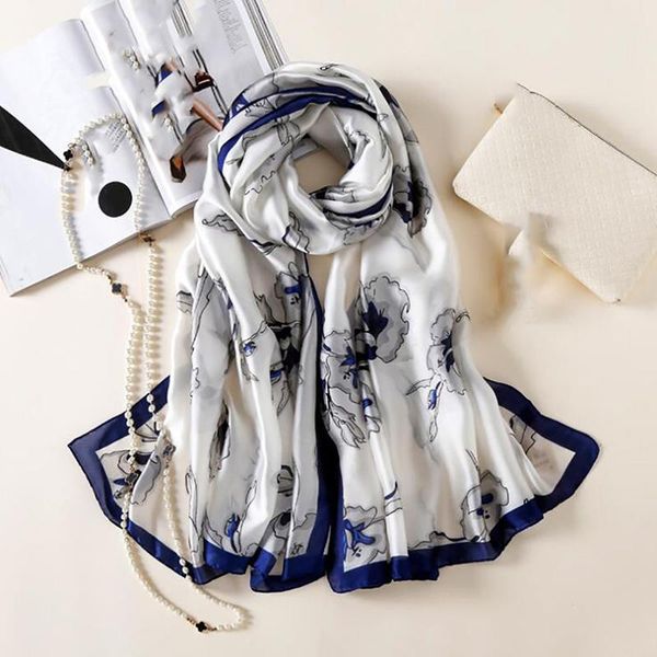 fashion 2020 luxury scarf woman hijab silk chiffon women summer sunscreen scarf spring and fall for women scarves, Blue;gray
fashion 2020 luxury scarf woman hijab silk chiffon women summer sunscreen scarf spring and fall for women scarves, Blue;gray