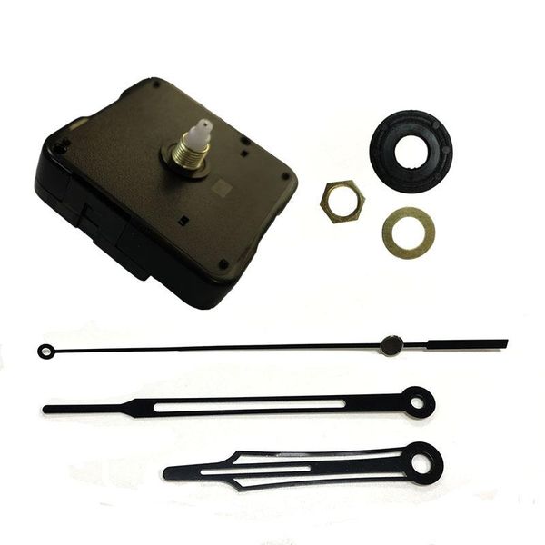 10sets/lot 3 years warranty 6 size shaft hollow black hands quartz wall clock movement mechanism with hook diy repair parts
10sets/lot 3 years warranty 6 size shaft hollow black hands quartz wall clock movement mechanism with hook diy repair parts