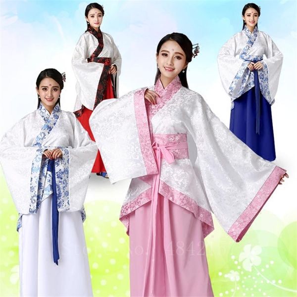 stage wear elegant woman chinese hanfu dress traditional floral print performance oriental ancient fairy retro folk dance costume, Black;red
stage wear elegant woman chinese hanfu dress traditional floral print performance oriental ancient fairy retro folk dance costume, Black;red