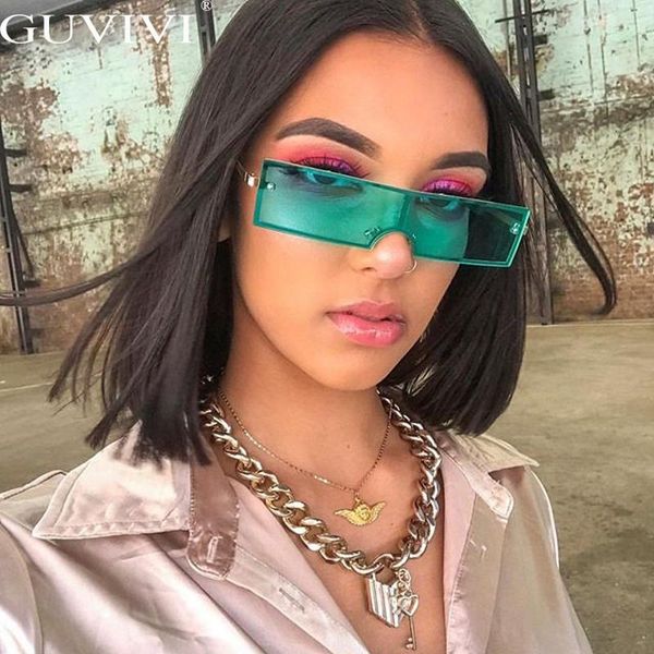 women rectangle sunglasses trendy brand designer fashion black red clear lens for female retro eyewear uv400, White;black
women rectangle sunglasses trendy brand designer fashion black red clear lens for female retro eyewear uv400, White;black