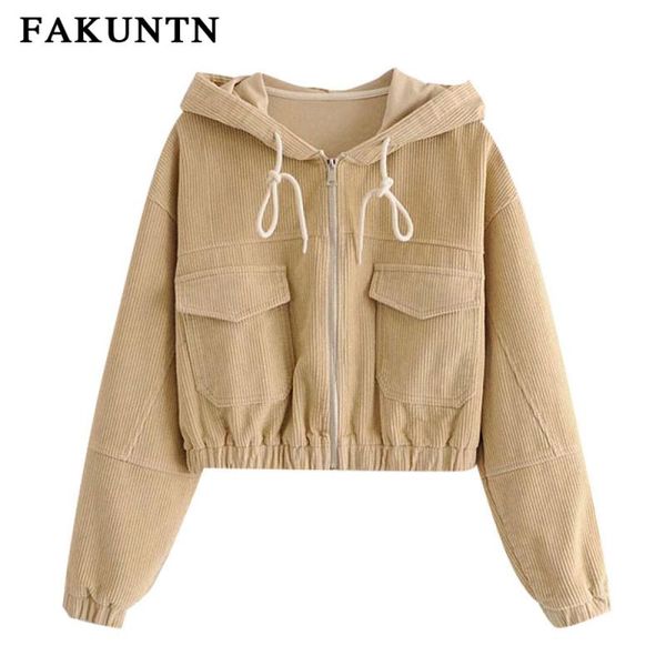 women's jackets women coats 2021 fashion coat female hooded corduroy cropped long sleeve outerwear vintage clothes, Black;brown
women's jackets women coats 2021 fashion coat female hooded corduroy cropped long sleeve outerwear vintage clothes, Black;brown