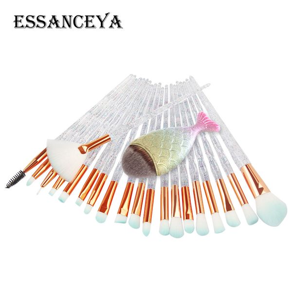 essanceya 21 pcs fish mermaid concealer makeup brushes kit rainbow handle make up cosmetics eyeshadow foundation powder brush
essanceya 21 pcs fish mermaid concealer makeup brushes kit rainbow handle make up cosmetics eyeshadow foundation powder brush