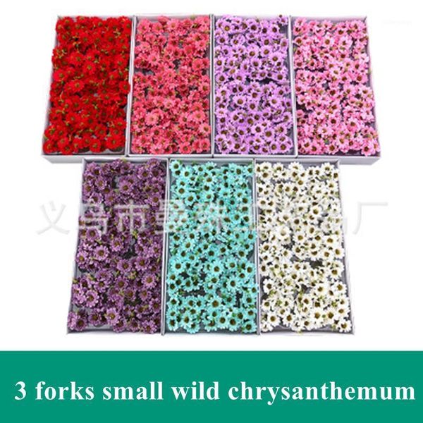50pcs 3 forks soap flower artificial flowers little wild daisies sun flower head bouquet making gift box with florist materials1
50pcs 3 forks soap flower artificial flowers little wild daisies sun flower head bouquet making gift box with florist materials1