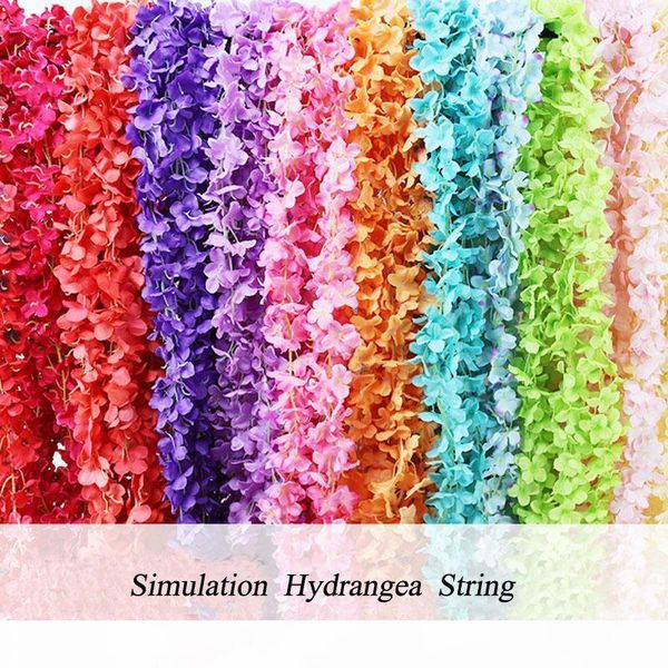 2 meters home fashion artificial hydrangea string flowers rattan party romantic wedding decorative silk garlands 2pcs or 10pcs
2 meters home fashion artificial hydrangea string flowers rattan party romantic wedding decorative silk garlands 2pcs or 10pcs