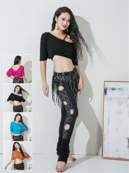 professional clothes for women belly dance costume loose modal blouse shine sequin hip scarf stretch leggings with hole for show, Black;red
professional clothes for women belly dance costume loose modal blouse shine sequin hip scarf stretch leggings with hole for show, Black;red