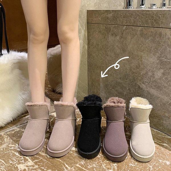 lolita boots round toe plush flat heel women's low shoes platform boots-women winter footwear luxury designer1, Black
lolita boots round toe plush flat heel women's low shoes platform boots-women winter footwear luxury designer1, Black