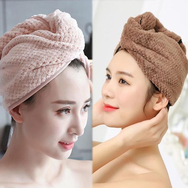 1 pcs magic microfiber bathing quick dry hair cap turban wrap towel hat bathroom cute long hair hair-drying sho qylmaw
1 pcs magic microfiber bathing quick dry hair cap turban wrap towel hat bathroom cute long hair hair-drying sho qylmaw