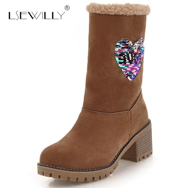 lsewilly brand women snow boots waterproof ankle boots women female fur winter shoes botas feminina footwear e45, Black
lsewilly brand women snow boots waterproof ankle boots women female fur winter shoes botas feminina footwear e45, Black