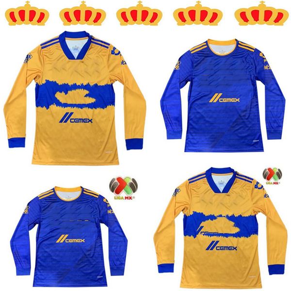 2020 2021long sleeve tigers naul tigres uanl soccer jerseys 7 stars camiseta de futbol mexico liga mx football shirt, Black;yellow
2020 2021long sleeve tigers naul tigres uanl soccer jerseys 7 stars camiseta de futbol mexico liga mx football shirt, Black;yellow