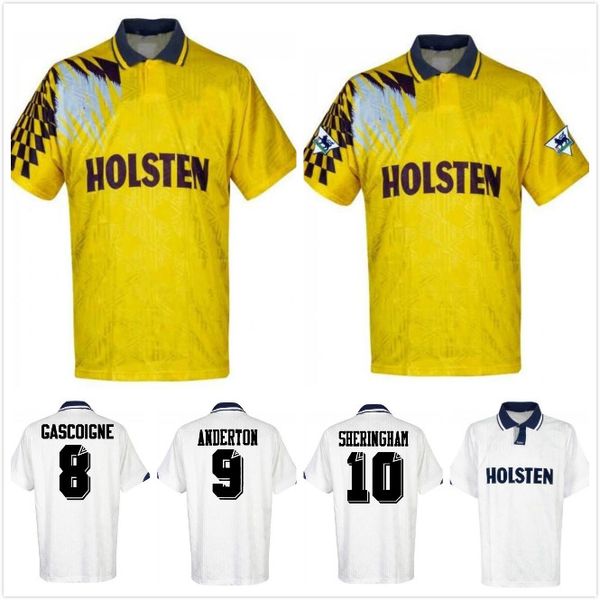1991 1993 1994 1995 gascoigne retro soccer jersey 90 91 mabbutt ruddock sheringham lineker cundy walsh barmby vintage classic football shirt, Black;yellow
1991 1993 1994 1995 gascoigne retro soccer jersey 90 91 mabbutt ruddock sheringham lineker cundy walsh barmby vintage classic football shirt, Black;yellow