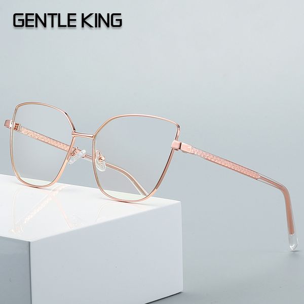 gentle king anti-blue light metal eyeglasses frame women men clear lens glasses irregular optical glasses frame 1006, White;black
gentle king anti-blue light metal eyeglasses frame women men clear lens glasses irregular optical glasses frame 1006, White;black