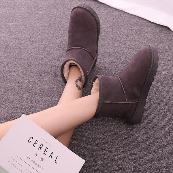 2021 women winter snow boots warm flat plus size platform lace up ladies women's shoes new flock fur suede ankle boots female, Black
2021 women winter snow boots warm flat plus size platform lace up ladies women's shoes new flock fur suede ankle boots female, Black