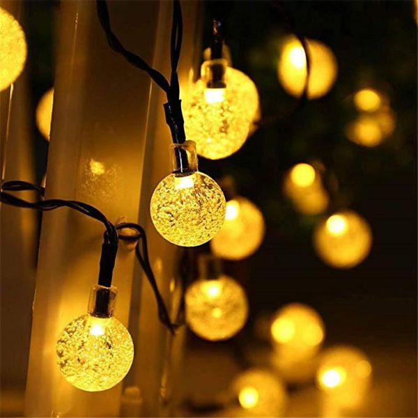 solar led crystal ball string light 10m водонепроницаемый fairy фонари рождественские свадебные гирлянды сад газон дерево открытый украшение
solar led crystal ball string light 10m водонепроницаемый fairy фонари рождественские свадебные гирлянды сад газон дерево открытый украшение