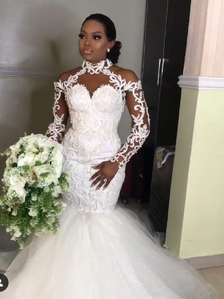 2021 new most recent african mermaid wedding gowns halter sleeves rentals apply wedding-dressed bills kg9l, White
2021 new most recent african mermaid wedding gowns halter sleeves rentals apply wedding-dressed bills kg9l, White