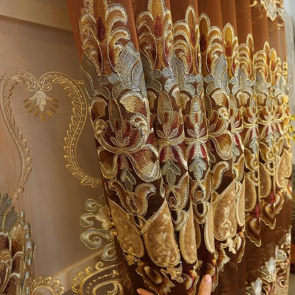 curtain & drapes european royal gold curtains enbroidered for living dining room bedroom sheer/voile home decoration1
curtain & drapes european royal gold curtains enbroidered for living dining room bedroom sheer/voile home decoration1