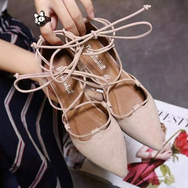 suede women flats shoes moccasins shallow single shoes cross strap summer roman gladiator sandals pointed toe zapatos mujer #y43q
suede women flats shoes moccasins shallow single shoes cross strap summer roman gladiator sandals pointed toe zapatos mujer #y43q