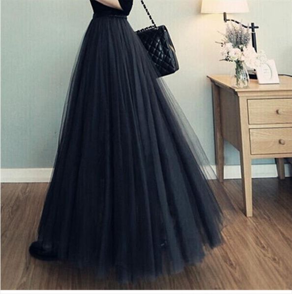 2020 весна лето мода женщины сетки принцесса фея стиль 3 слоя voile тюль юбка bouffant puffy chic юбка длинная tutu, Black
2020 весна лето мода женщины сетки принцесса фея стиль 3 слоя voile тюль юбка bouffant puffy chic юбка длинная tutu, Black