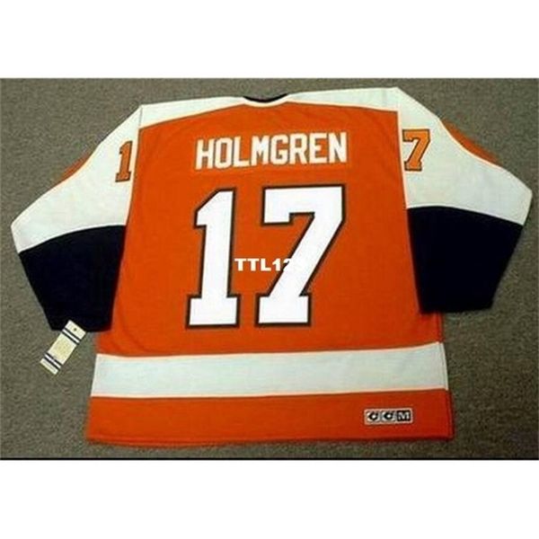 real 121 real full embroidery # 17 paul holmgren philadelphia flyers 1980 hockey jersey or custom any name or number jersey, Black 
real 121 real full embroidery # 17 paul holmgren philadelphia flyers 1980 hockey jersey or custom any name or number jersey, Black