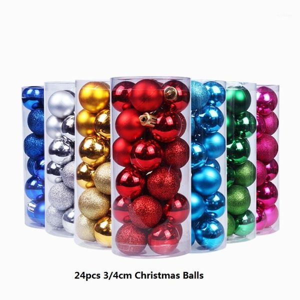 24pcs christmas ball glitter matte glossy christmas ornaments balls for tree decoration materials red gold green pink1
24pcs christmas ball glitter matte glossy christmas ornaments balls for tree decoration materials red gold green pink1