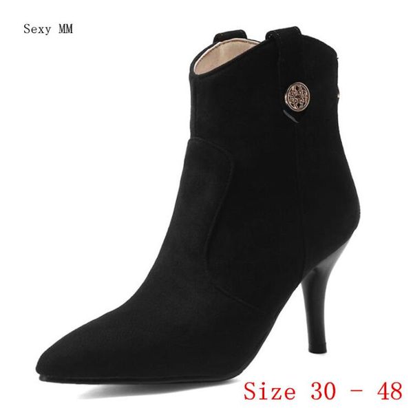 boots spring autumn high heels women ankle woman short heel shoes small plus size 30 - 40 41 42 43 44 45 46 47 48, Black
boots spring autumn high heels women ankle woman short heel shoes small plus size 30 - 40 41 42 43 44 45 46 47 48, Black