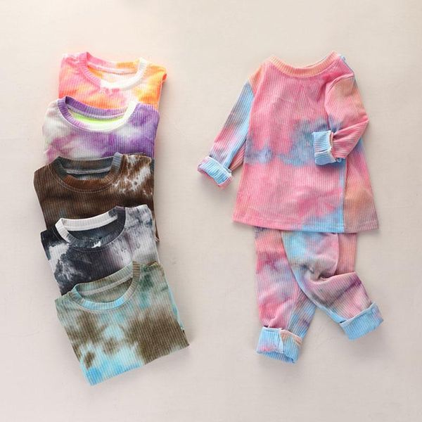 2pcs малыш детские baby boy одежда для девочек наборы tie-краситель длинным рукавом футболки топы брюки нижнее o-шеи пуловер tracksuit для 1, White
2pcs малыш детские baby boy одежда для девочек наборы tie-краситель длинным рукавом футболки топы брюки нижнее o-шеи пуловер tracksuit для 1, White