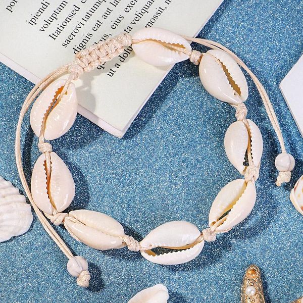 charm bracelets bohemian style natural seashell bracelet for women handmade shell beaded strand jewelry gift, Golden;silver
charm bracelets bohemian style natural seashell bracelet for women handmade shell beaded strand jewelry gift, Golden;silver
