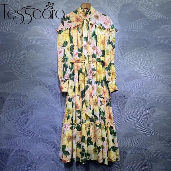 tesscara women luxury floral dress festa female long elegant party robe femme runway designer vintage vestidos, Black;gray
tesscara women luxury floral dress festa female long elegant party robe femme runway designer vintage vestidos, Black;gray