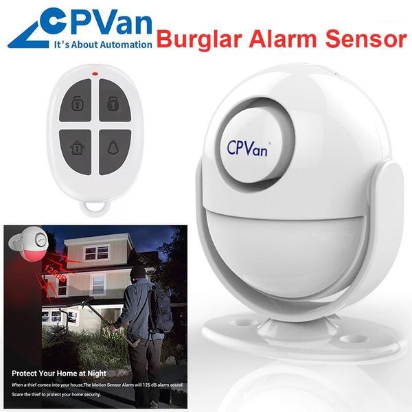 smart home sensor cpvan motion alarm 125db wireless infrared security system pir detector alert with remote control1
smart home sensor cpvan motion alarm 125db wireless infrared security system pir detector alert with remote control1